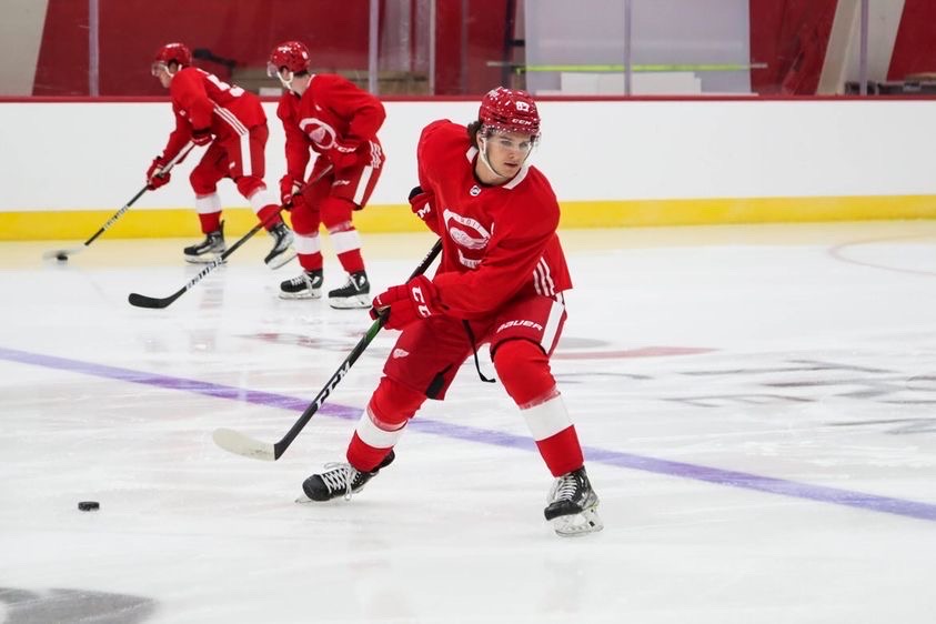 Detroit Red Wings draft winger Dylan James at No. 40 in NHL draft