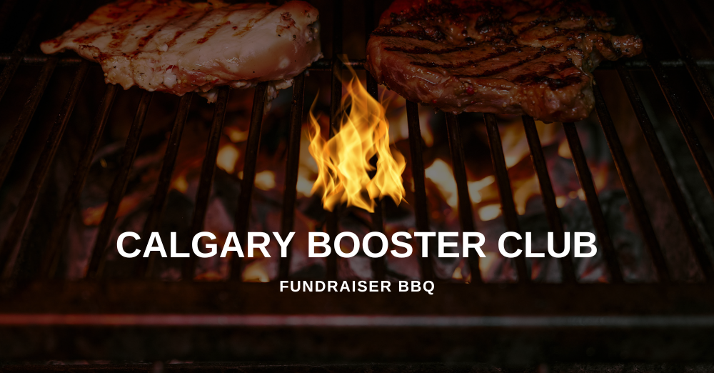 Fundraising BBQ Calgary Booster Club